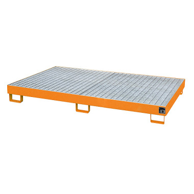 BAUER Shelf tray RW-GR 2200-1, painted, RAL 2000 yellow-orange 4518-50-0000-1