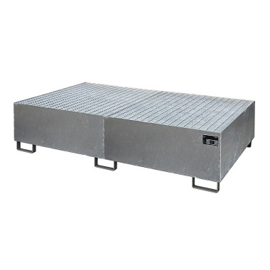 BAUER Shelf tray RW-GR 2200-2, hot-dip galvanised 4518-51-0000-7