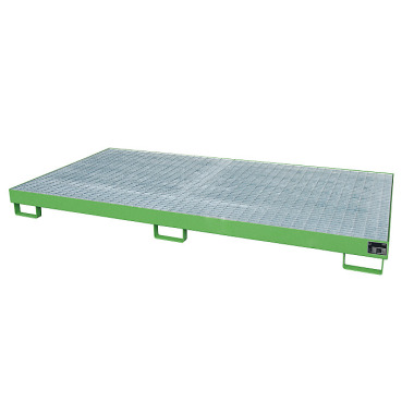 BAUER Shelf tray RW-GR 2700-1, lacquered, RAL 6011 Reseda green 4518-45-0000-4