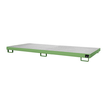 BAUER Shelf tray RW-GR 3300-1, lacquered, RAL 6011 Reseda green 4518-71-0000-4