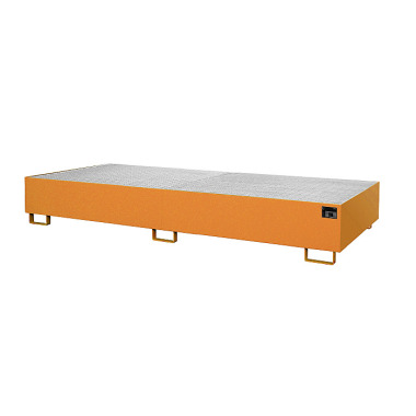 BAUER Shelf tray RW-GR 3300-2, painted, RAL 2000 yellow-orange 4518-75-0000-1