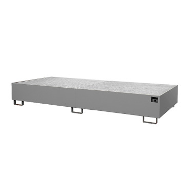 BAUER Shelf tray RW-GR 3300-2, lacquered, RAL 7005 mouse grey 4518-75-0000-5