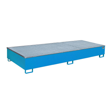 BAUER Shelf tray with PE insert RW-GR 3300-3 PE, lacquered, RAL 5012 light blue 4518-81-0000-3