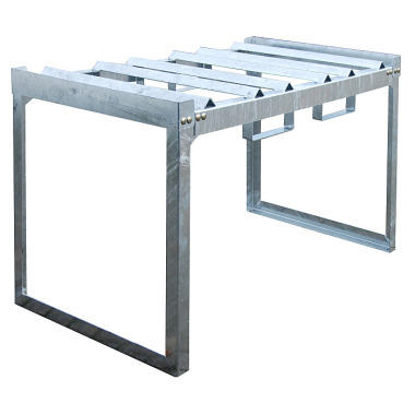 BAUER Drum and small container rack FRE-3/M, hot-dip galvanised 4423-38-0000-7