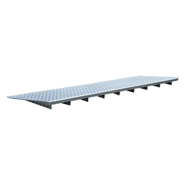 BAUER Access ramp AR 22, galvanised 4446-40-0000-7