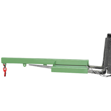 BAUER Load arm LA 1600-1.0, lacquered, RAL 6011 Reseda green 4430-05-0000-4