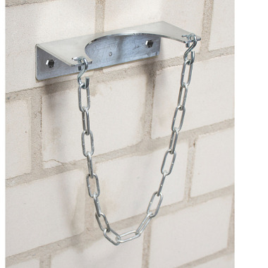 BAUER Gas cylinder wall bracket GWH 140-I, hot-dip galvanised 4477-96-0000-7