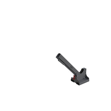 BAUER Telescopic loader KTH-K 2.5, painted, RAL 7005 mouse grey 4430-15-0000-5