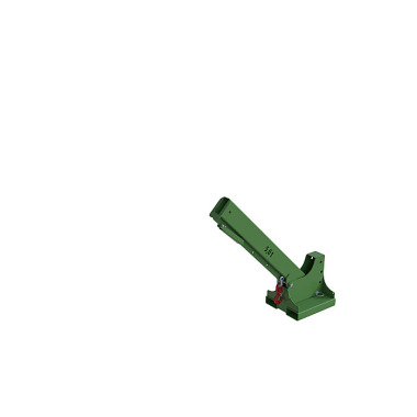 BAUER Telescopic loader KTH-K 5.0, painted, RAL 6011 Reseda green 4430-16-0000-4