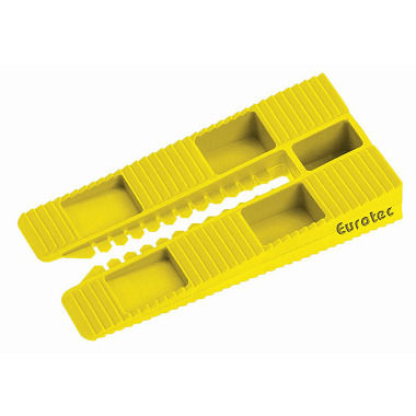 Eurotec Mounting wedge with notch yellow - 70 x 35 x 10 (L x W x H) 964550