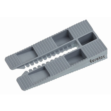 Eurotec Mounting wedge with notch grey - 88 x 43 x 15 (L x W x H) 964552