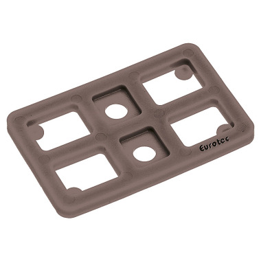 Eurotec Adjustment block black - 80 x 50 x 20 (L x W x H) 964560