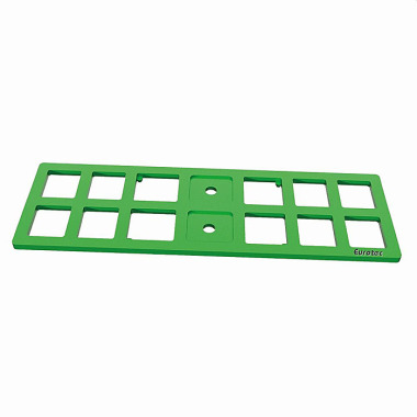 Eurotec Adjusting block XL green (4,000 kg max. load) - 160 x 50 x 3 (L x W x H) 964584