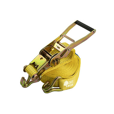 Eurotec Lashing strap with ratchet and pointed hook 323980