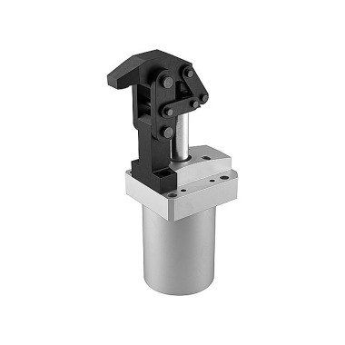 AMF Pneumatic lever clamp with lowerable clamping arm 6829L size 25 Design: Pneum. 565859