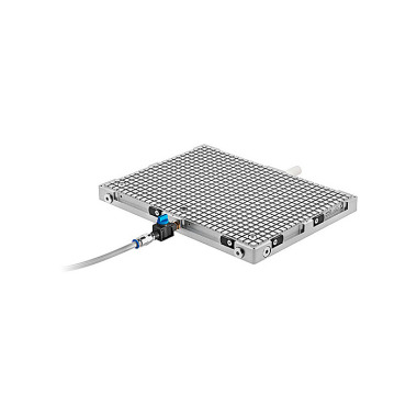 AMF Vacuum clamping plate Basic Line Design: Base plate made of aluminum, with integrated Venturi nozzle 569355