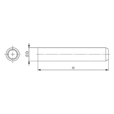 AMF Angle screwdriver 6KT 2mm 5/64 inch x 100 mm 2-component handle hardened / nickel-plated CV. 49007