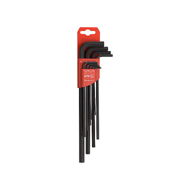 AMF Offset screwdriver ISO2936 911LSHS HM9C 6KT SW1.5-10mm 9-piece long brown CV.AMF 89433