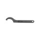 AMF Hook wrench with pin f.25-28mm hardened L.136mm blued 54908