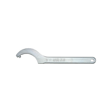 AMF Hook wrench size 16-18 with pin in burnished tone 55400