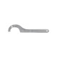 AMF Hinged hook wrench 35-60mm VA rustproof with nose industrial version 52191