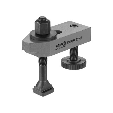 AMF Clamping iron deducted 6314AV 14x100 with clamping and support screw 74625