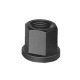 AMF Hex nut DIN6331 M27 tempered strength 10 with collar 82628