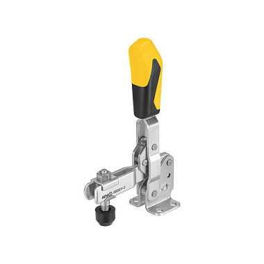 AMF 6800Y-1 Vertical clamp with yellow handle 557010