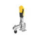 AMF 6800Y-2 vertical clamp with yellow handle 557011