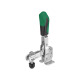 AMF 6800G-0 vertical clamp with green handle 557465