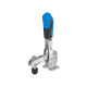 AMF 6800E-3 Vertical clamp with blue handle 557618