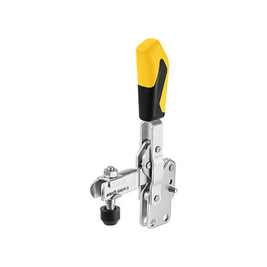 AMF 6802Y-1 Vertical clamp with yellow handle 557018