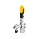 AMF 6802Y-1 vertical clamp with yellow handle 557018