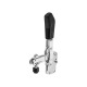 AMF 6802T-2 Vertical clamp with black handle 557971