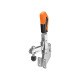 AMF 6803J-1 Vertical clamp with orange handle 557318