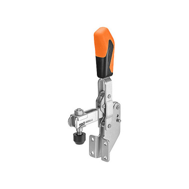 AMF 6803J-3 Vertical clamp with orange handle 557320