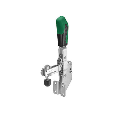 AMF 6803G-1 Vertical clamp with green handle 557479