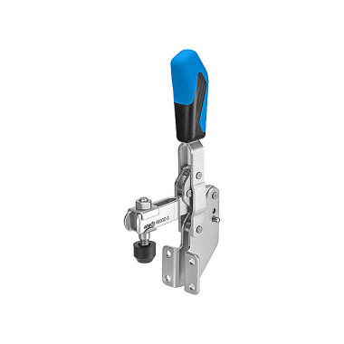 AMF 6803E-3 Vertical clamp with blue handle 557632