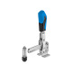 AMF 6804E-3 vertical clamp with blue handle 557635