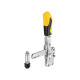 AMF 6806Y-3 Vertical clamp with yellow handle 557032