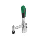 AMF 6806G-3 vertical clamp with green handle 557487