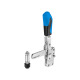 AMF 6806E-3 vertical clamp with blue handle 557650