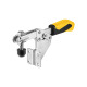 AMF 6833Y-1 Horizontal clamp with yellow handle 557118