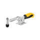 AMF 6834Y-3 Horizontal clamp with yellow handle 557108