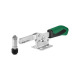 AMF 6834G-2 horizontal clamp with green handle 557507