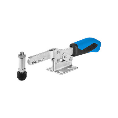 AMF 6834E-3 Horizontal clamp with blue handle 557679