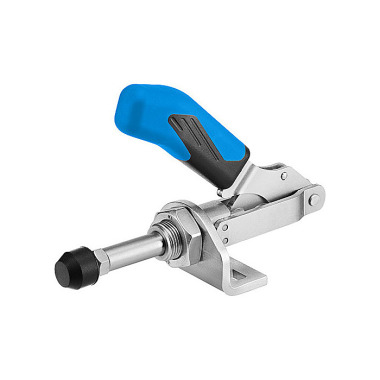 AMF 6841E-0 Push rod clamp with blue handle 557692