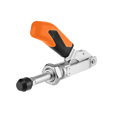 AMF 6840J-0 Push-Pull Clamp with Orange Handle 557389