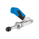 AMF 6840E-0 push-pull clamp with blue handle 557699