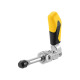 AMF 6844Y-5 Push-pull clamp with yellow handle 557169